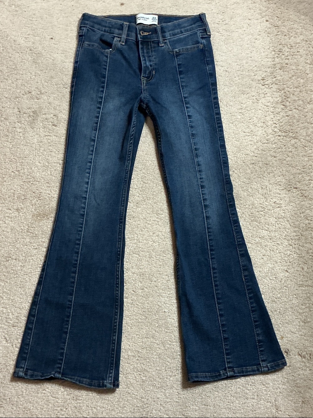 abercrombie kids Dark Blue Flare Jeans